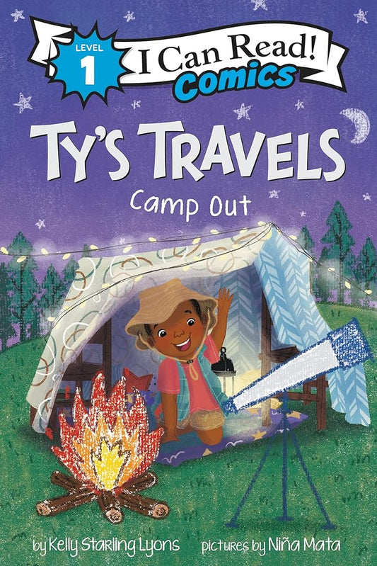 Ty's Travels: Camp-Out (I Can Read Comics Level 1) cover image